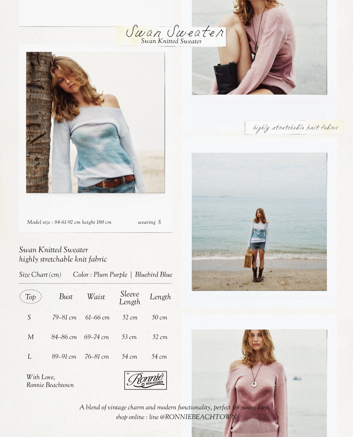 Swan Knitted Sweater