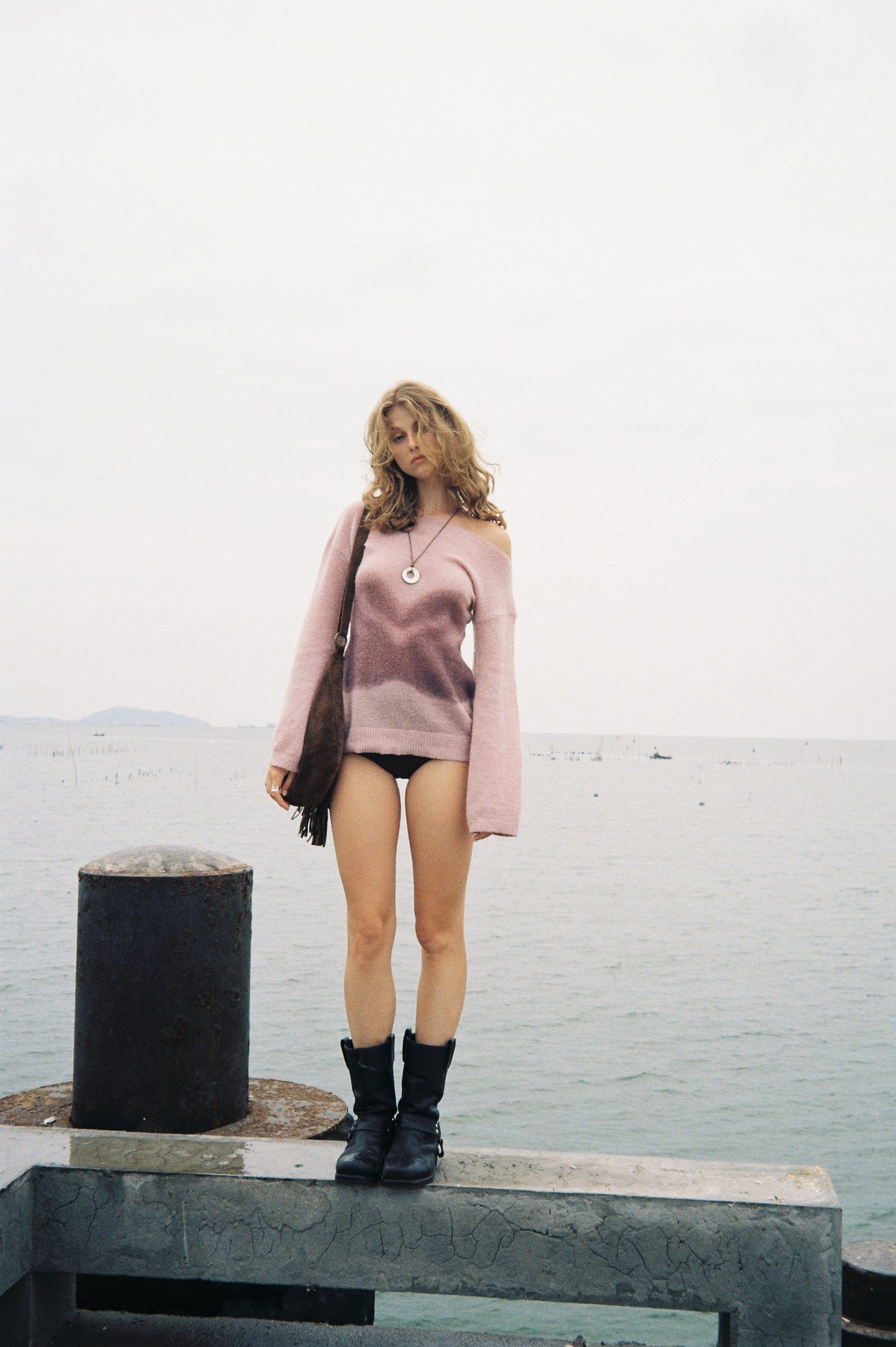 Swan Knitted Sweater