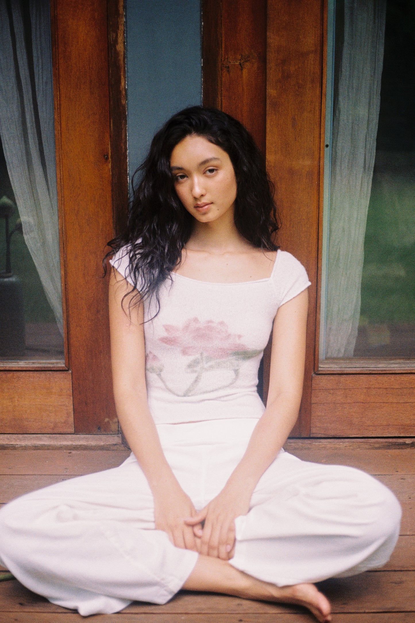 Lotus Knitted Tops