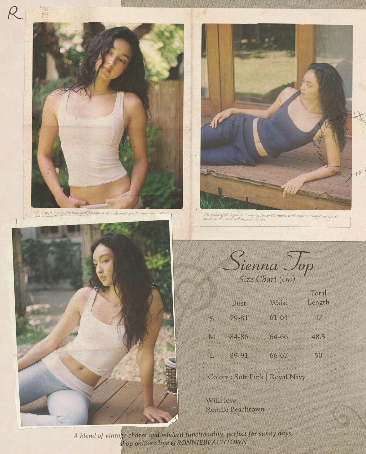 Sienna Yoga Top