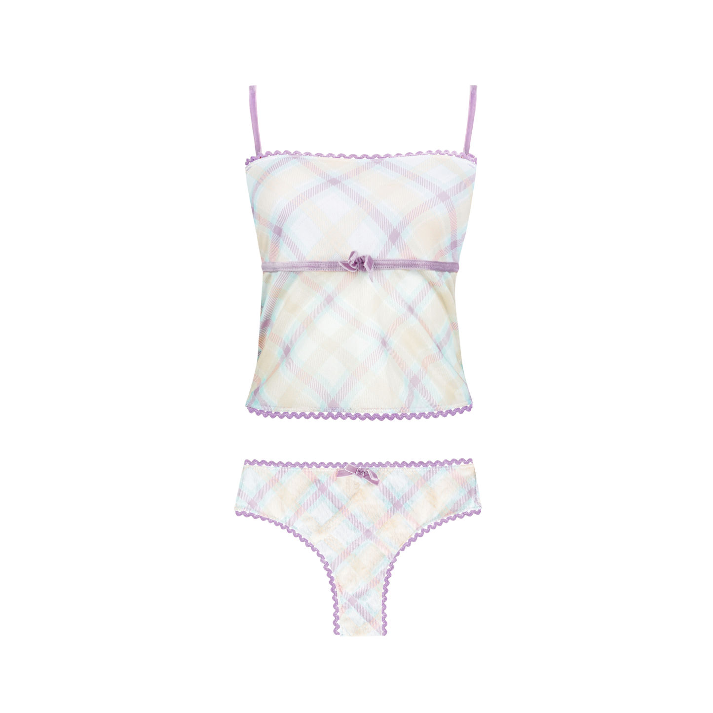 Betty two-piece swimsuit (purple)