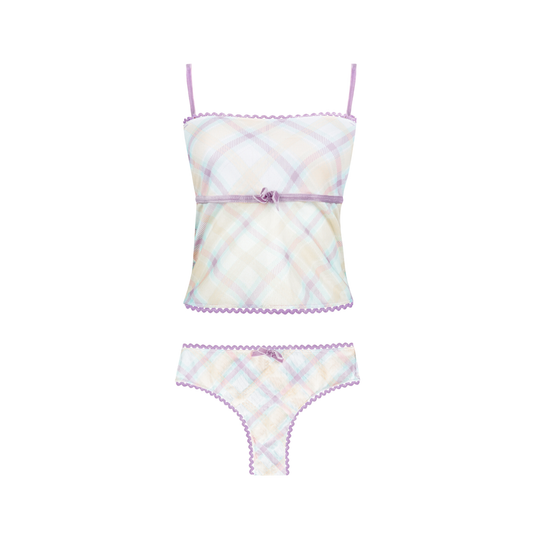 Betty two-piece swimsuit (purple)