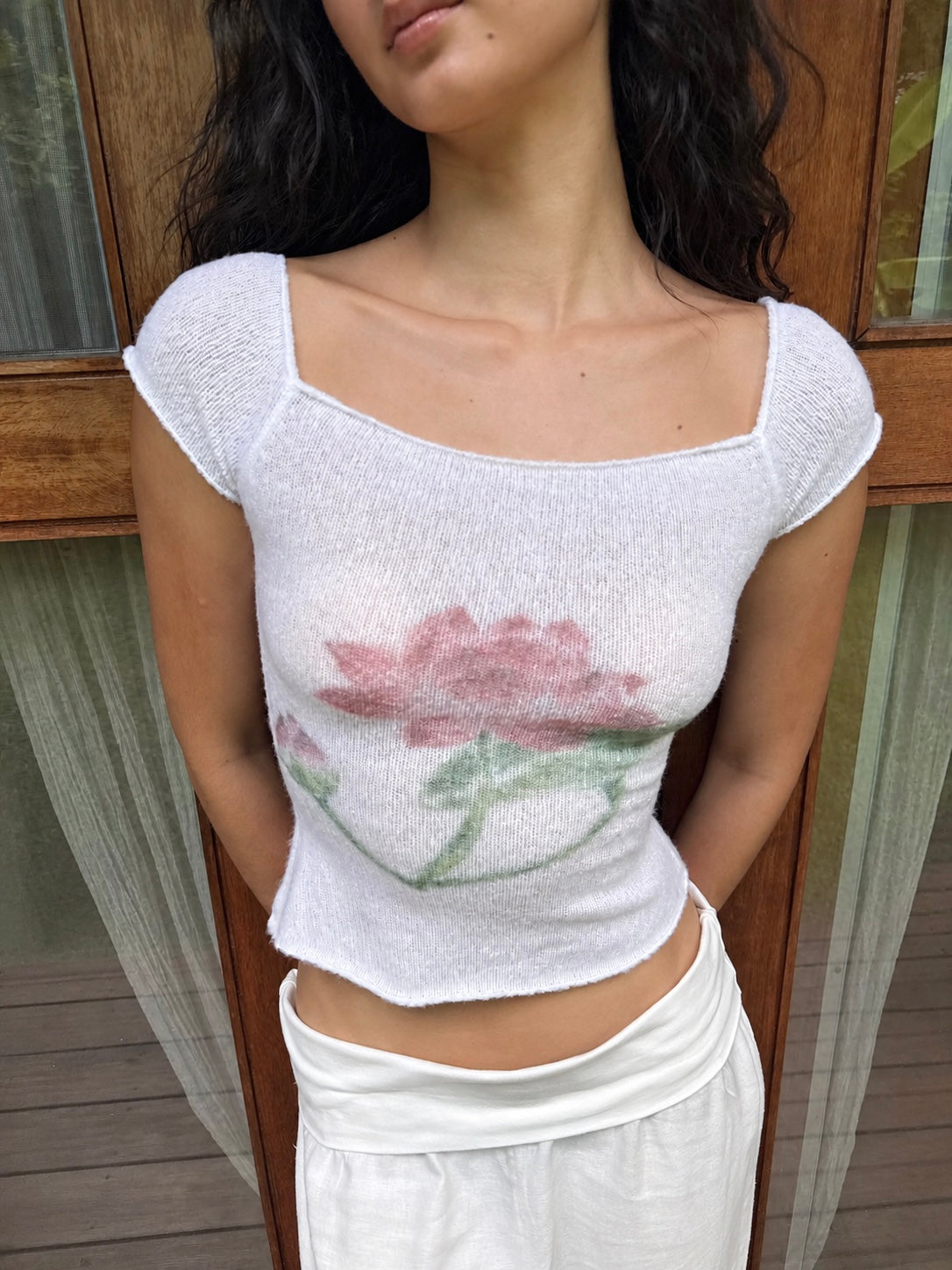 Lotus Knitted Tops