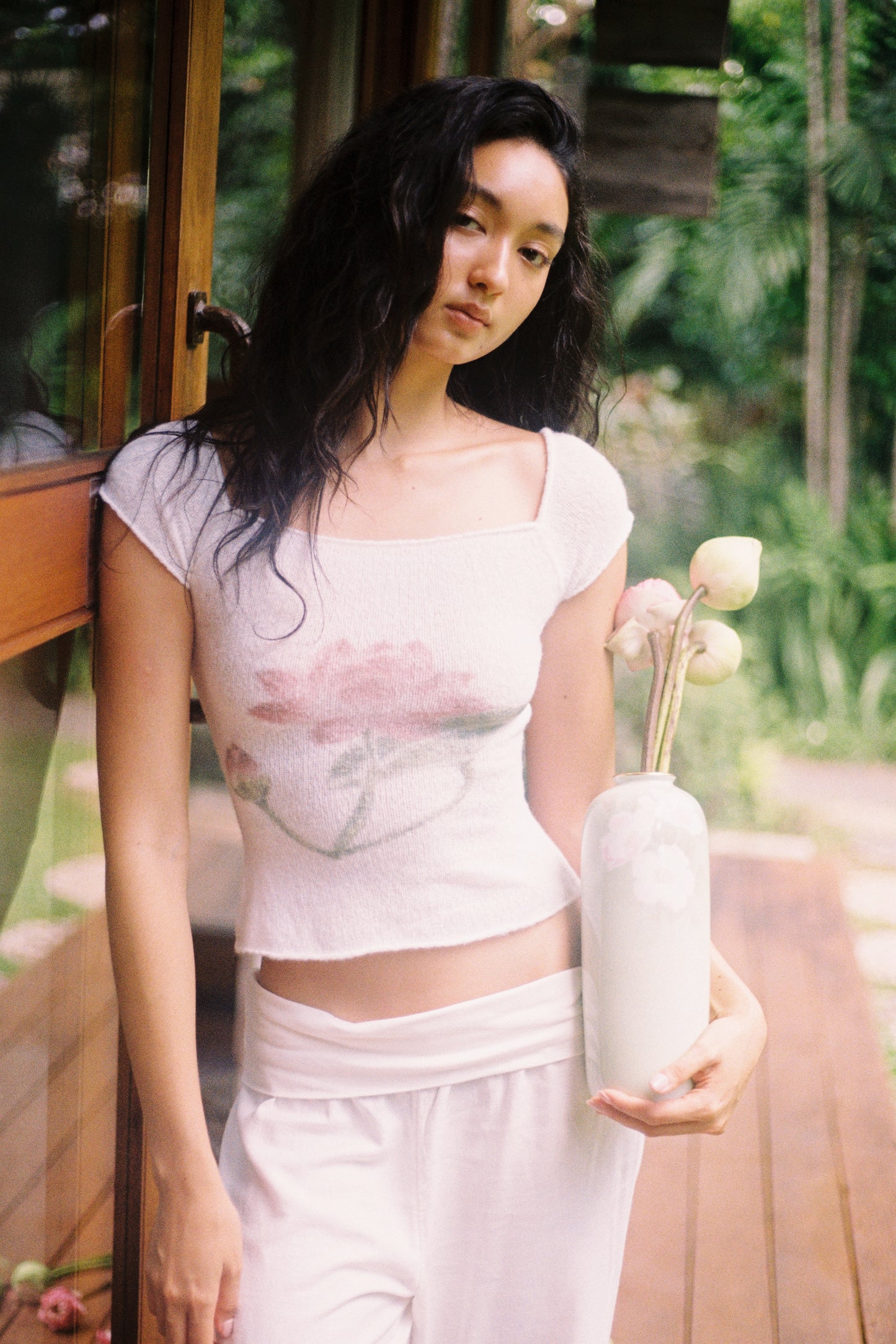 Lotus Knitted Tops